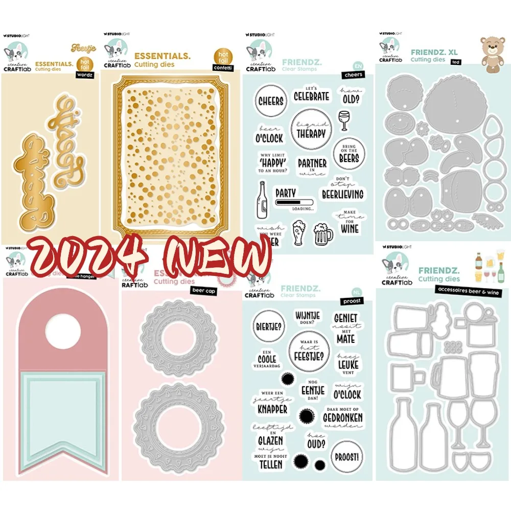 Wine Beer Making Supplies - 맥주 및 와인 투명 스탬프 및