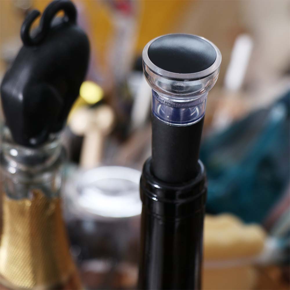 Wine Opener Electric - 5-in-1 전동 와인 오프너, 베이스 포함