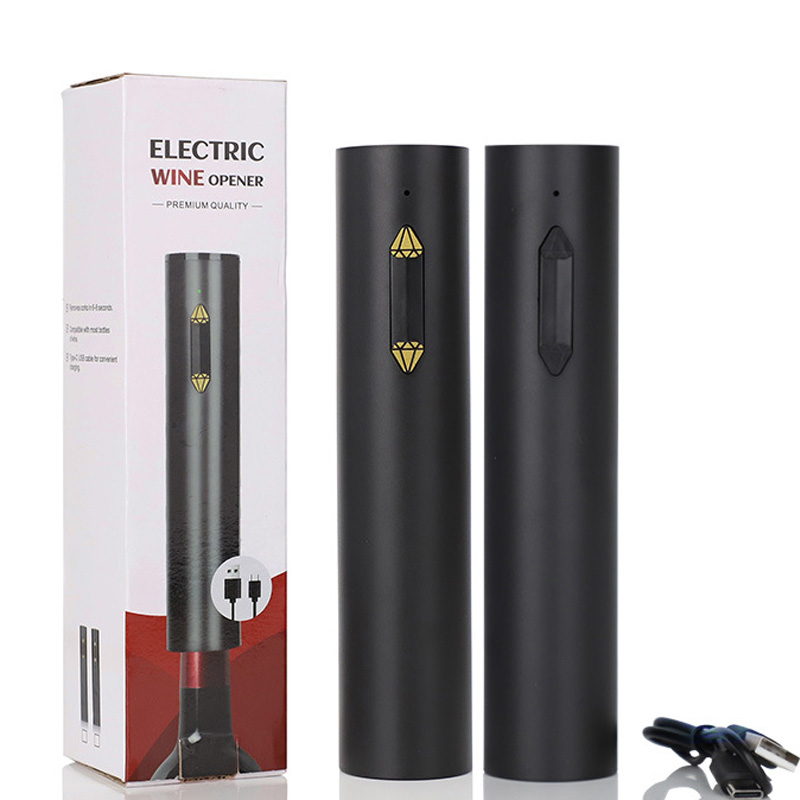 Wine Opener Electric - 휴대용 전동 와인 오프너 USB 충전