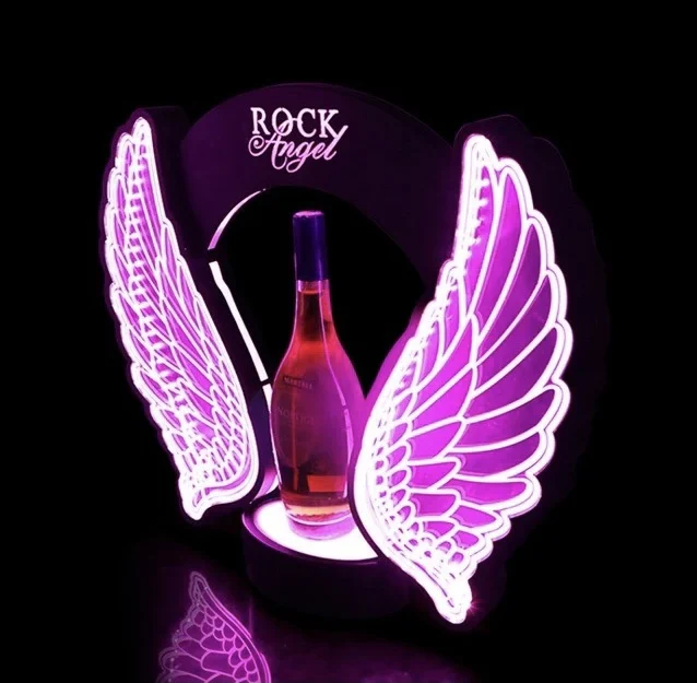 충전식 LED 반짝이 천사 날개 와인 샴페인 병 장식  - Wine Beer Usa 리뷰 및 가격