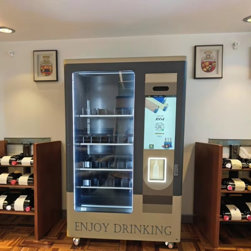 스마트 연령 확인 리프트 시스템 냉장고 자판기 맥주 레 - Wine Beer Usa 리뷰 및 가격