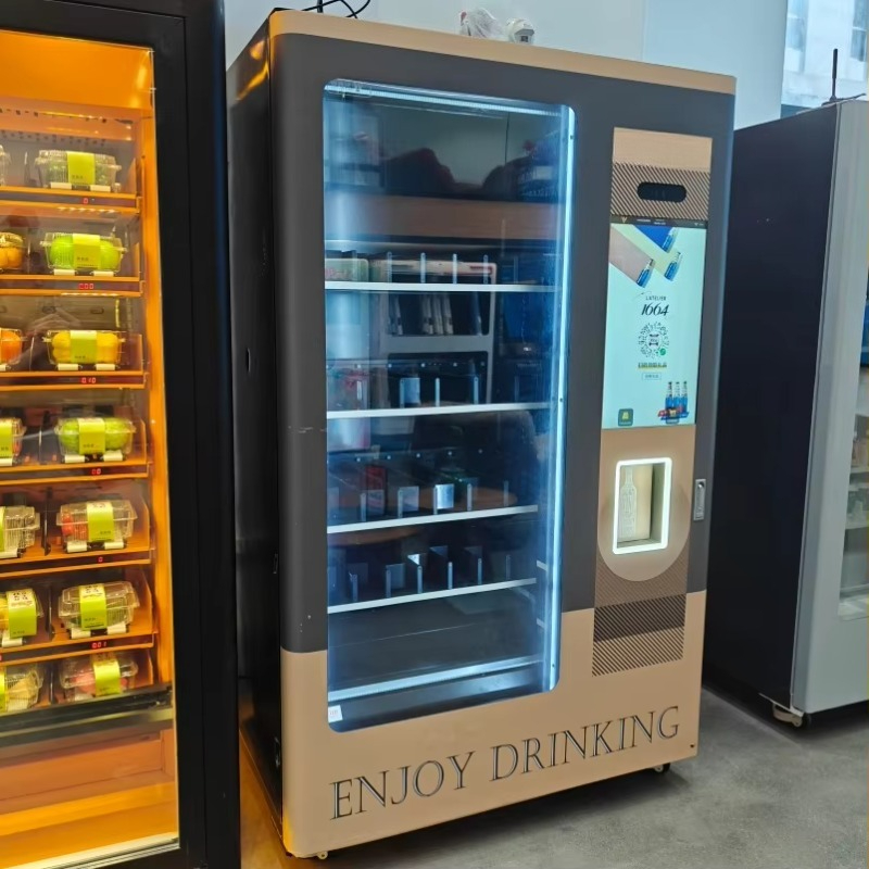 스마트 연령 확인 리프트 시스템 냉장고 자판기 맥주 레 - Wine Beer Usa 리뷰 및 가격