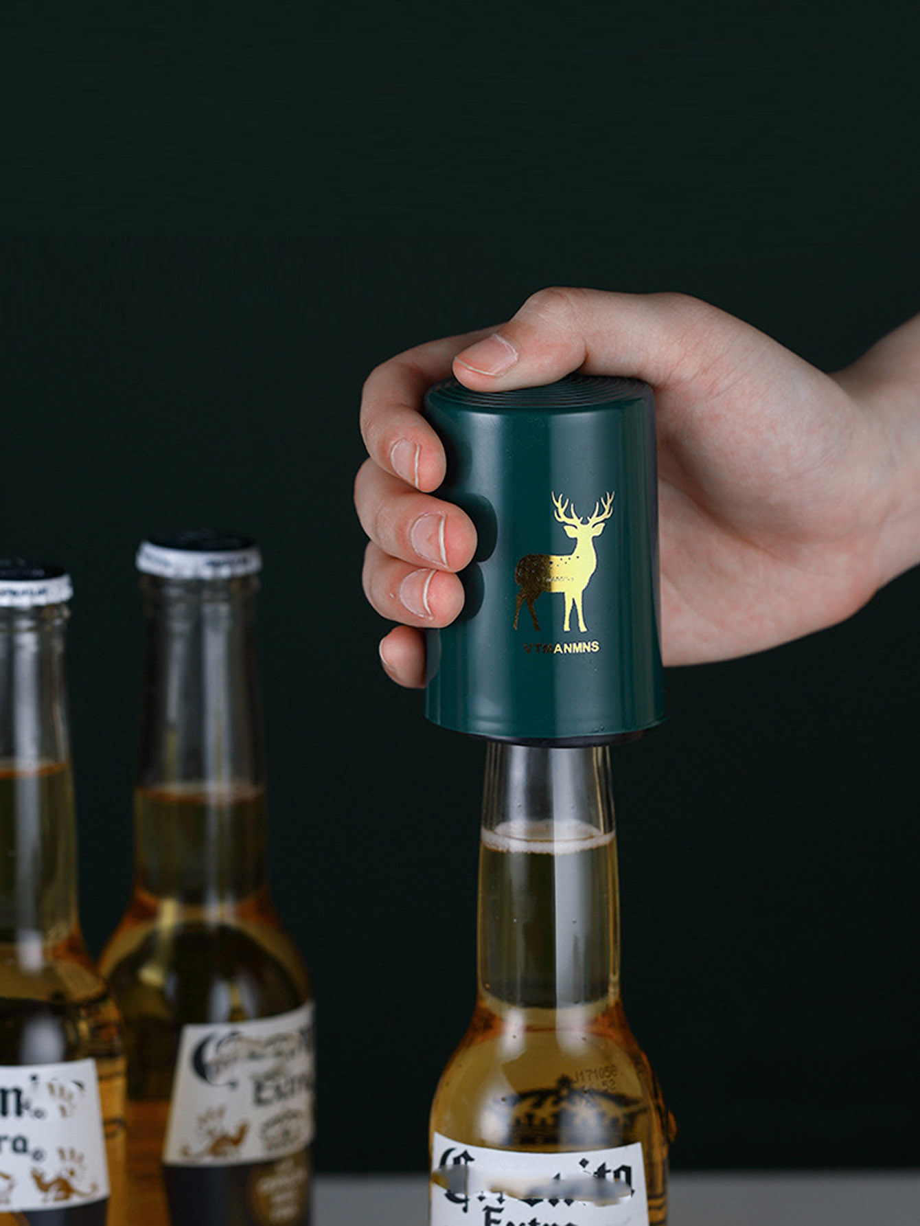 자동 맥주 병따개 스테인리스 스틸 프레스 뚜껑 맥주 코 - Wine Opener Electric 리뷰 및 가격