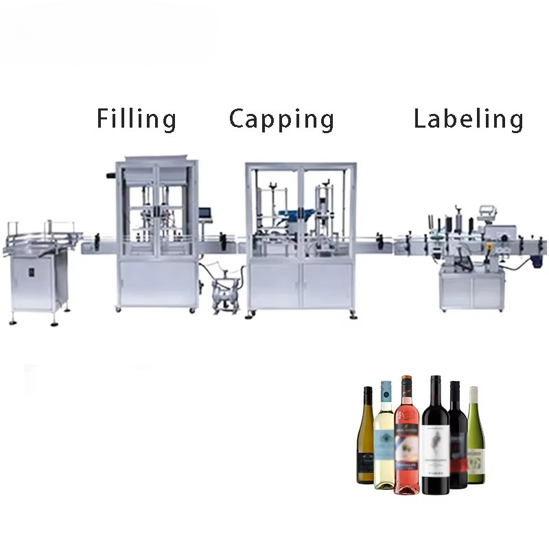 자동 유리병 음료 포장 라인 |   고속 와인/맥주 충 - Wine Beer Usa 리뷰 및 가격